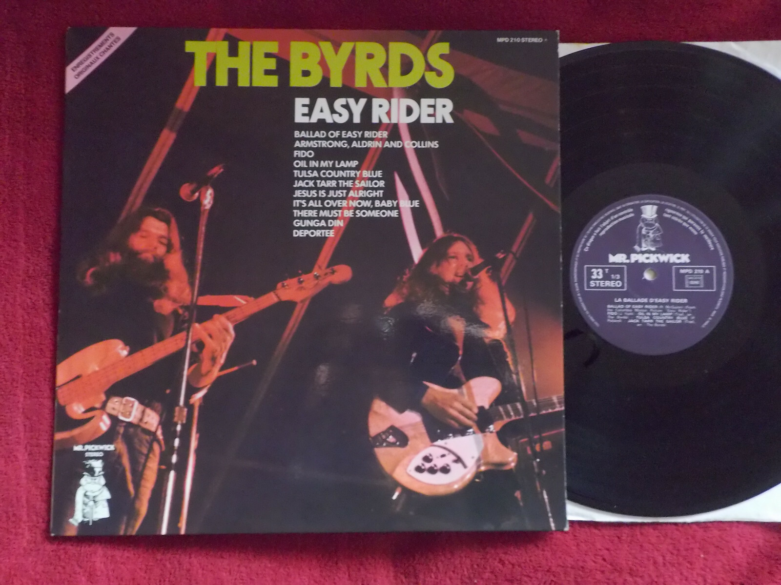 The Byrds – Easy Rider | Mr. Pickwick Records, LP, 1974