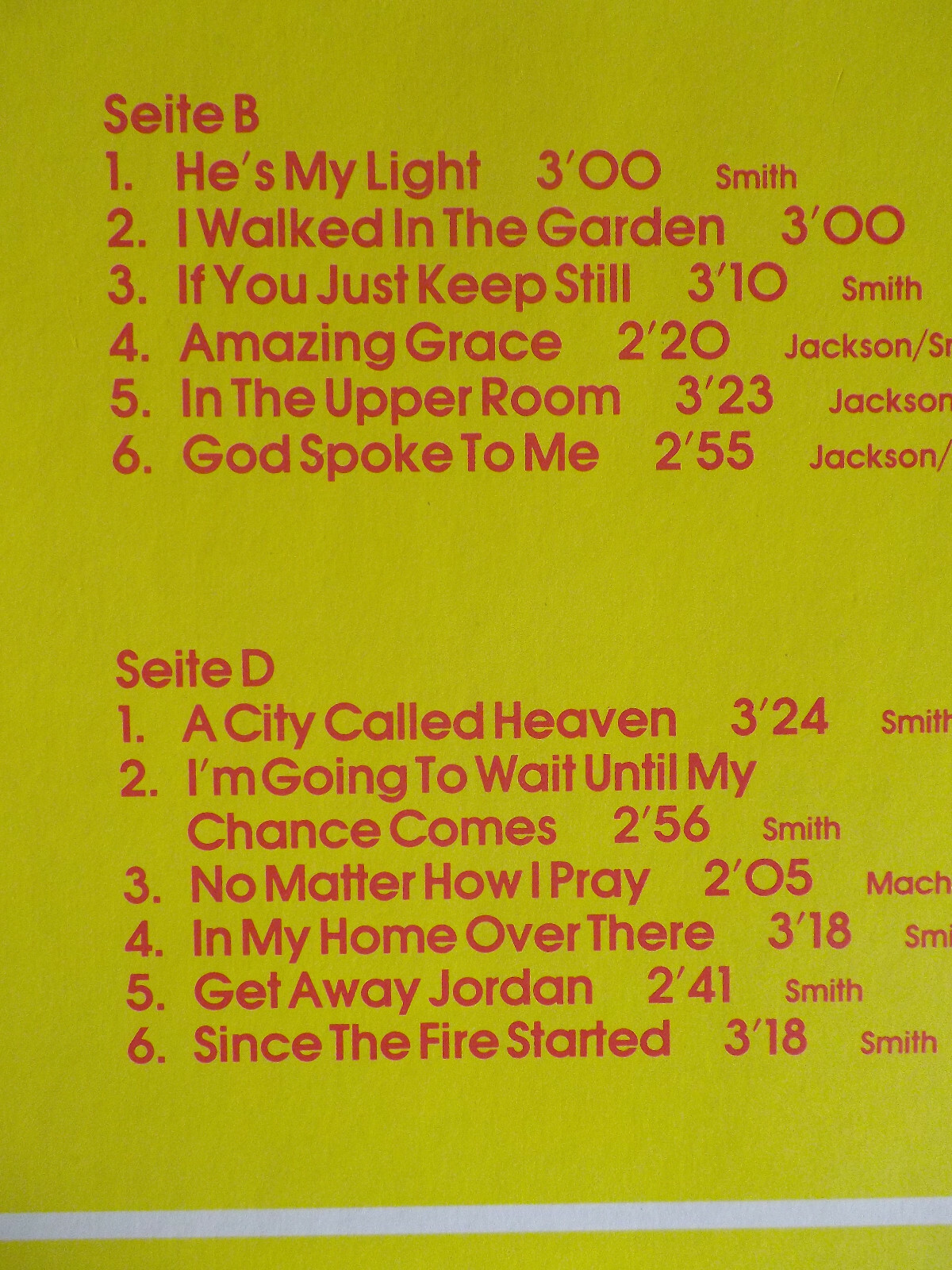 Mahalia Jackson – same (Doppel-LP, Delta Records), Bild 6