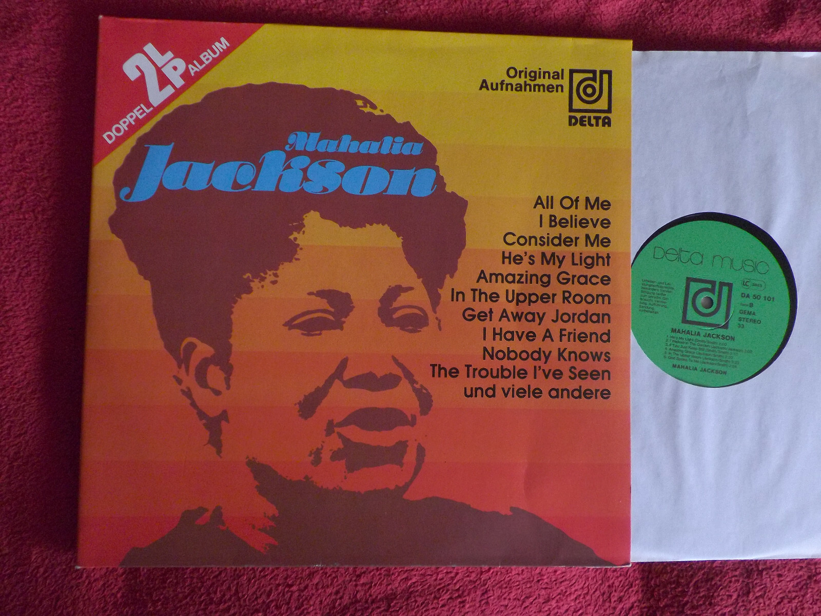 Mahalia Jackson – same (Doppel-LP, Delta Records)