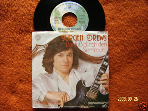 Jürgen Drews – Barfuß durch den Sommer / Ich hab´ es satt (7″-Single, 1977)
