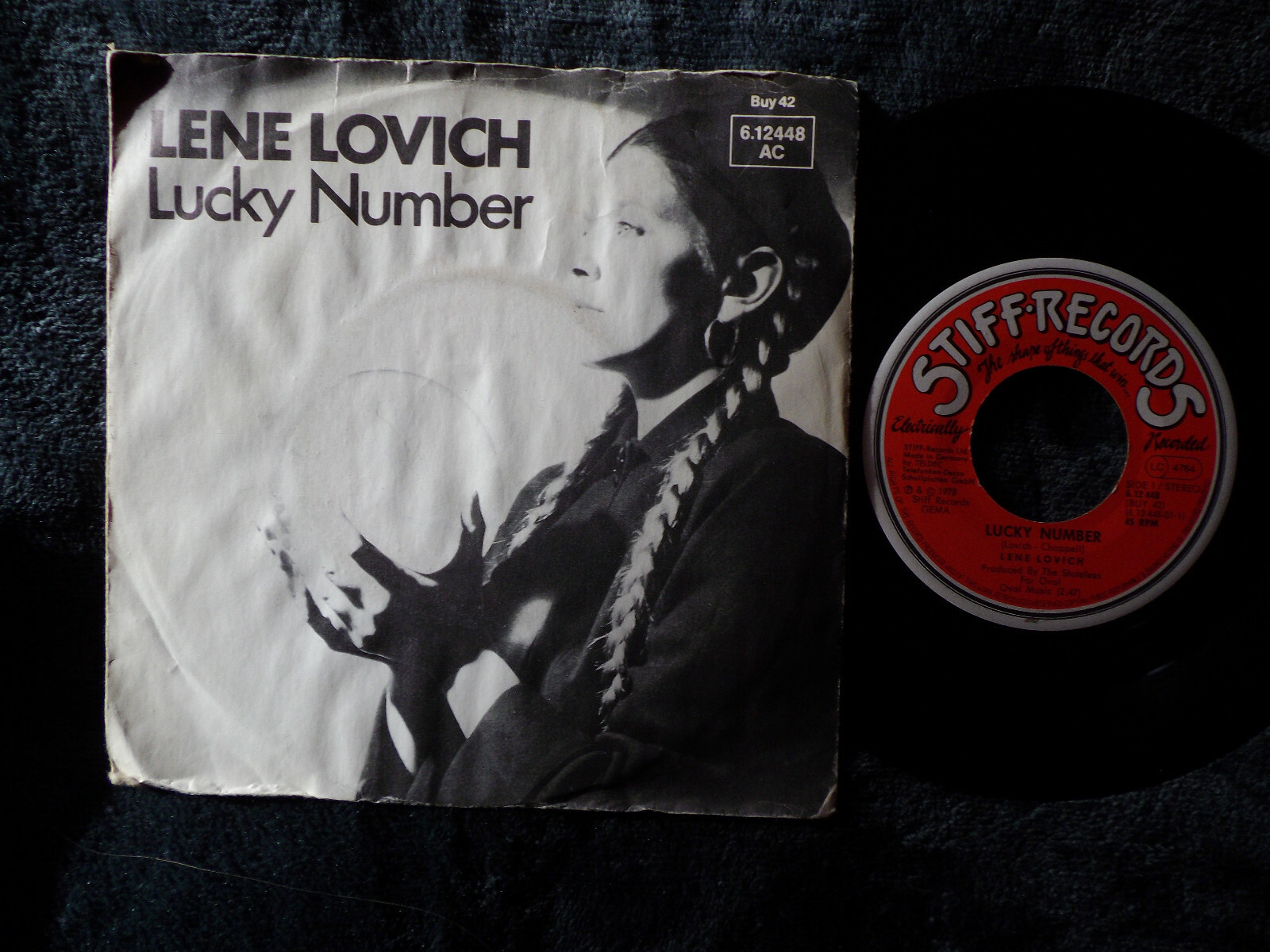 Lene Lovich – Lucky number / Home · Stiff Records · Single, 1978