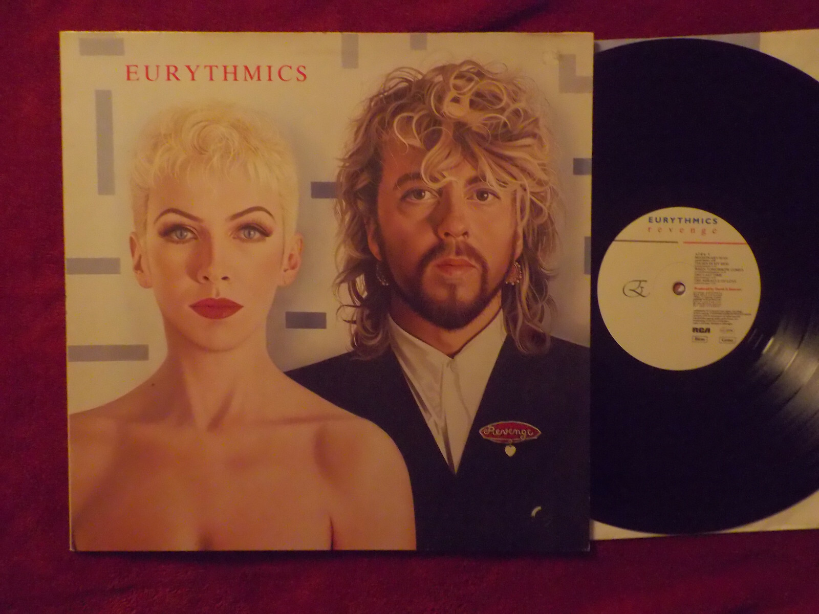 Eurythmics – Revenge (LP, RCA Records, PL 71050, 1986)