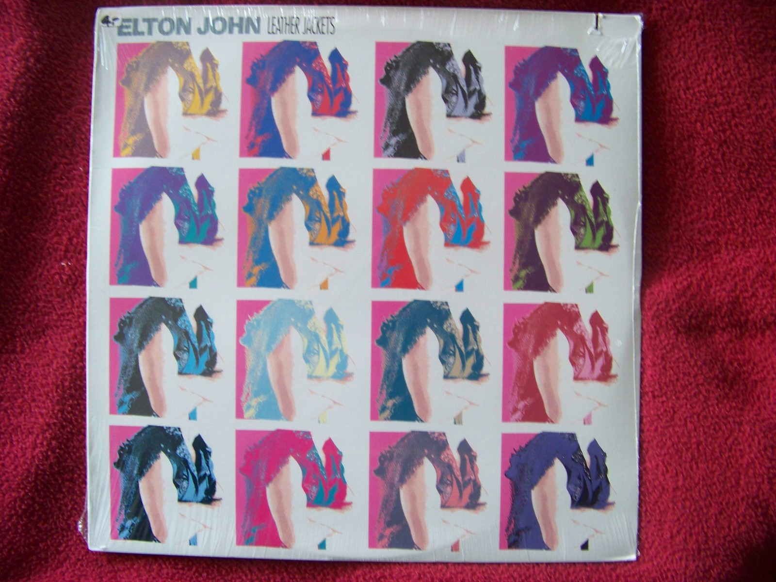 Elton John – Leather Jackets · Geffen LP, USA 1986