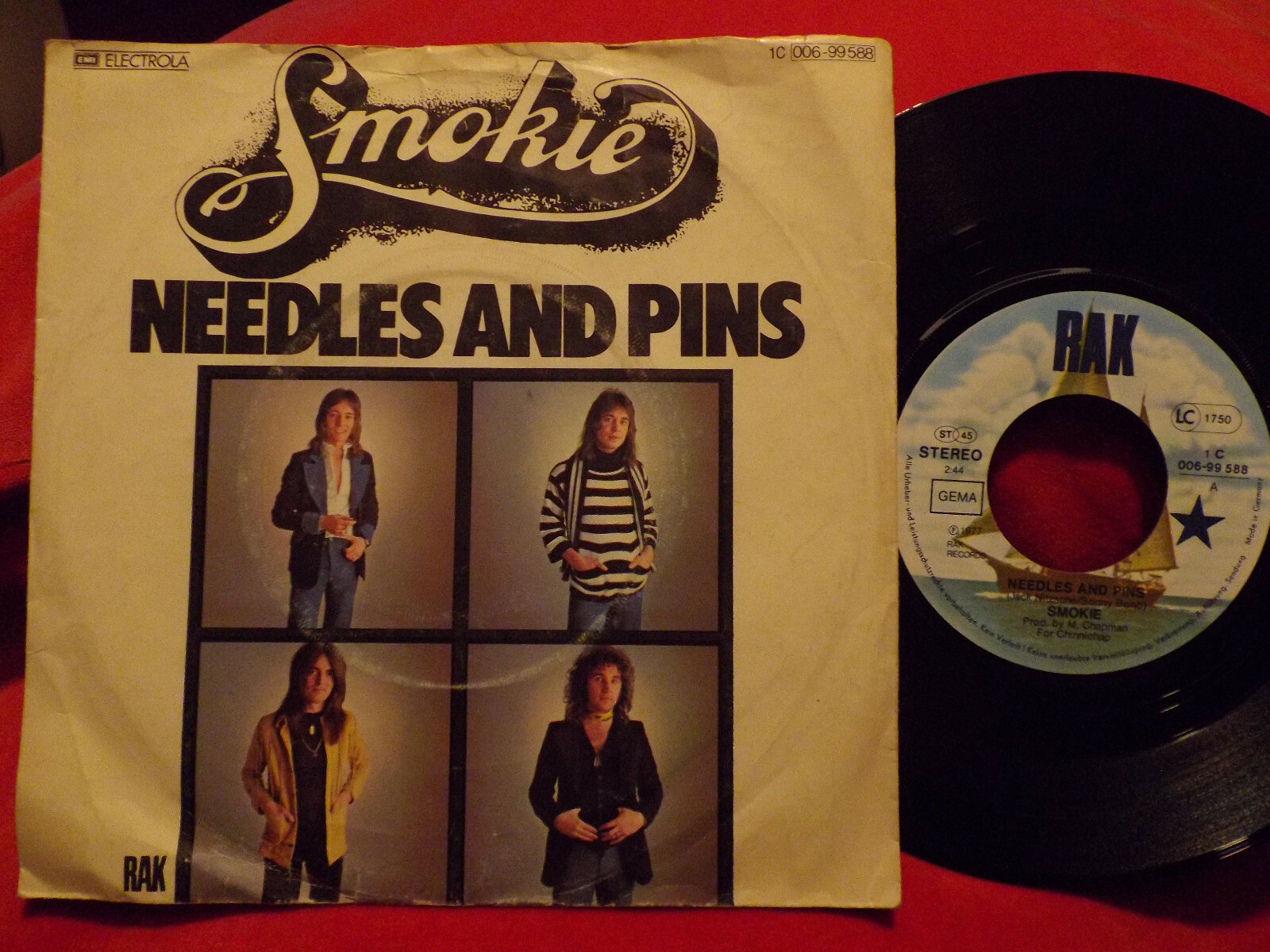 Smokie – Needles and pins / No one could ever love you more (Single)