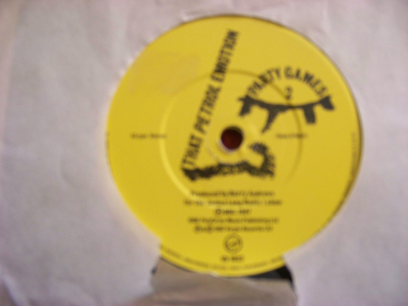 That Petrol Emotion – Genius move / Party games (7-Inch-Single, 1987), Bild 2