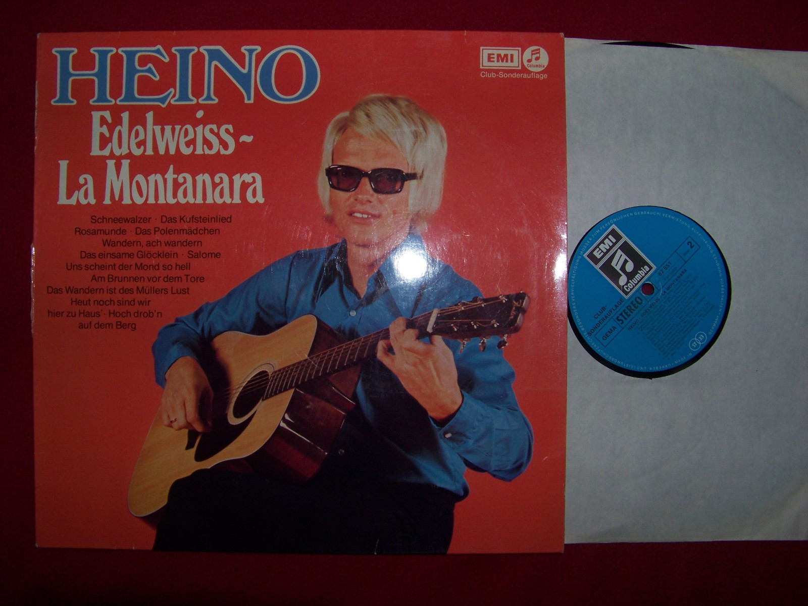 Heino – Edelweiss - La Montanara | EMI, LP, 1975