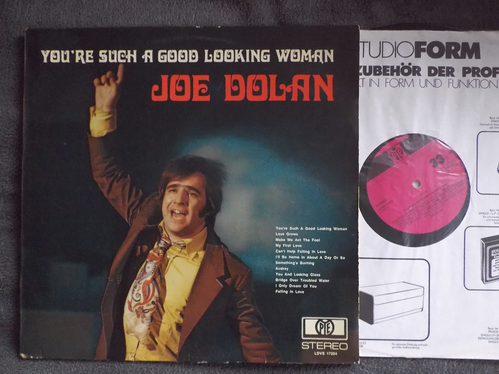 Joe Dolan – You´re such a good looking woman (LP, 1970, Vogue Records)