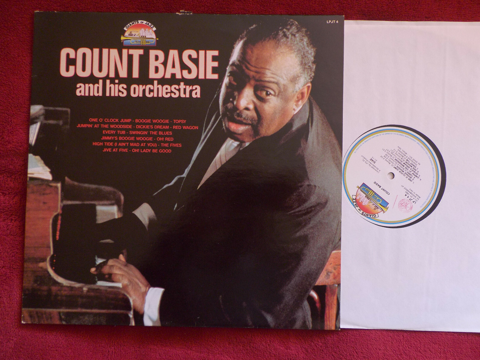 Count Basie and his Orchestra – same · LP, Giants of Jazz Records, 1984