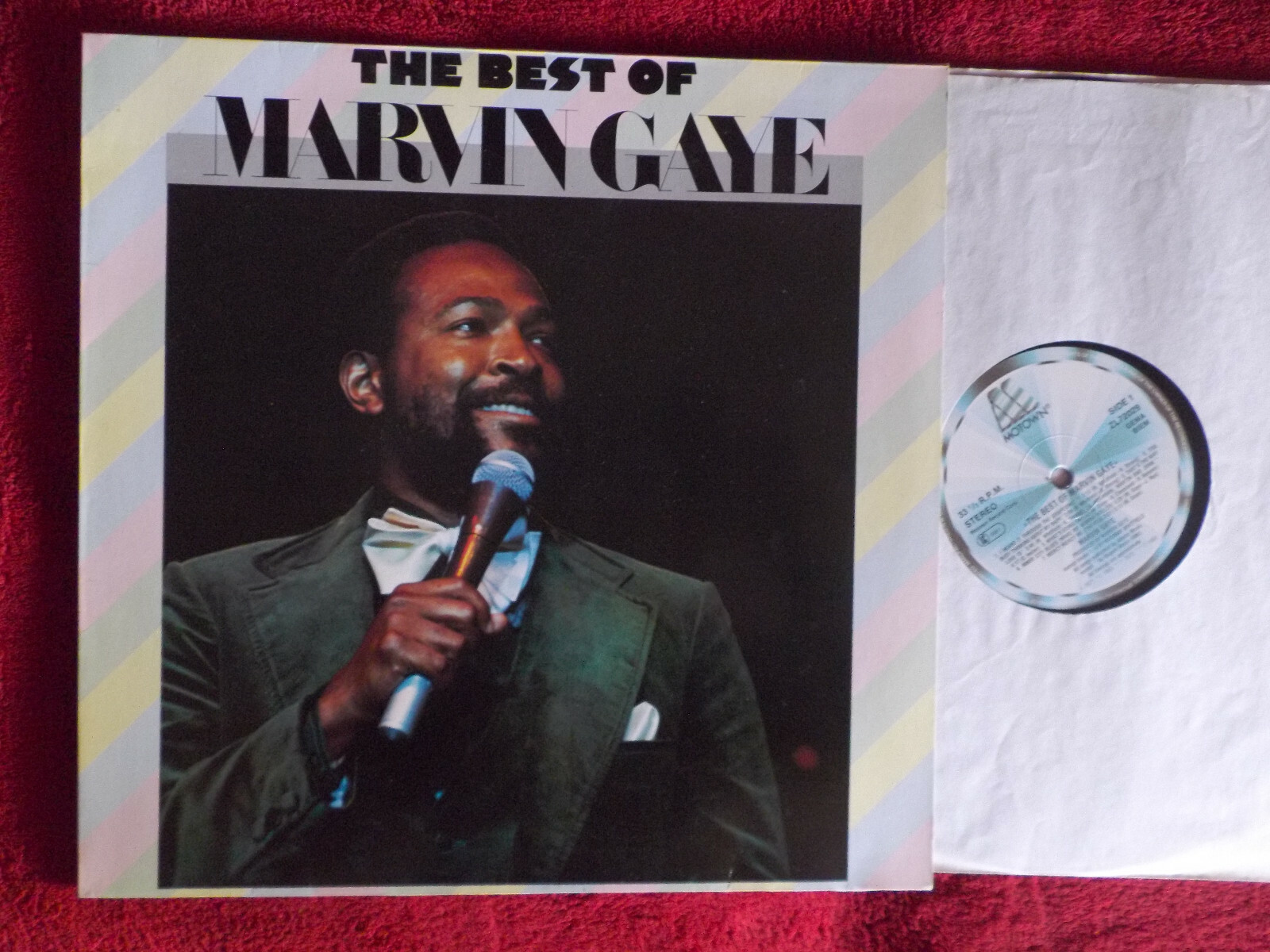 Marvin Gaye – The Best of (Motown Records, ZL 72029, LP)