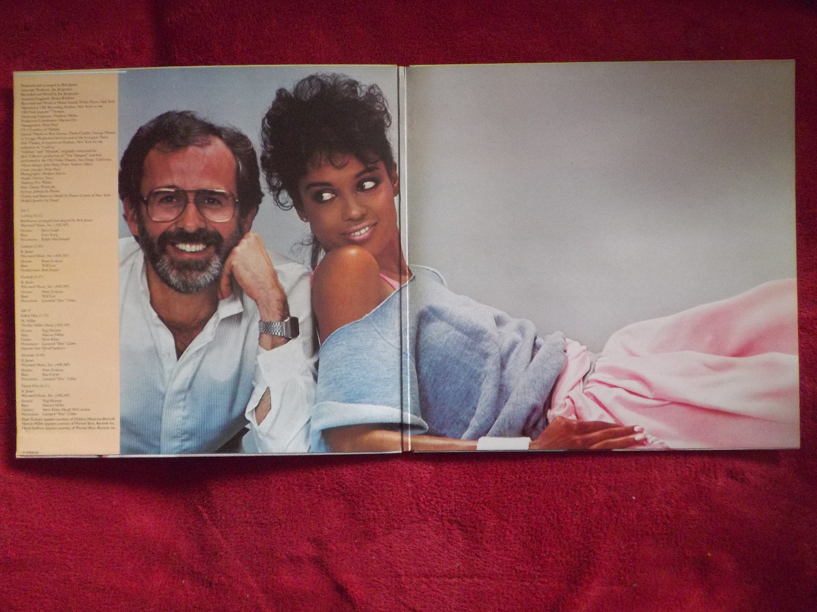 Bob James – Foxie (CBS 25546, LP), Bild 2