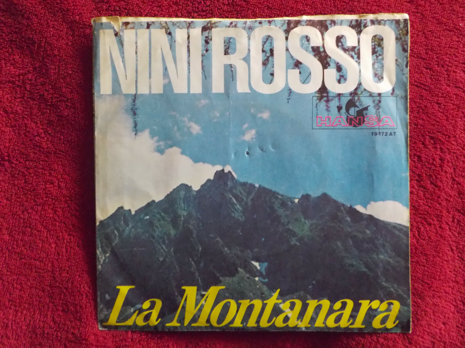 Nini Rosso – La Montanara / Olympia Melodie (45er Single), Bild 2