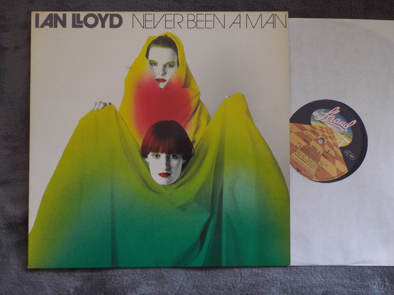 Ian Lloyd – Never Been a Man (LP, Strand Records, 1976)