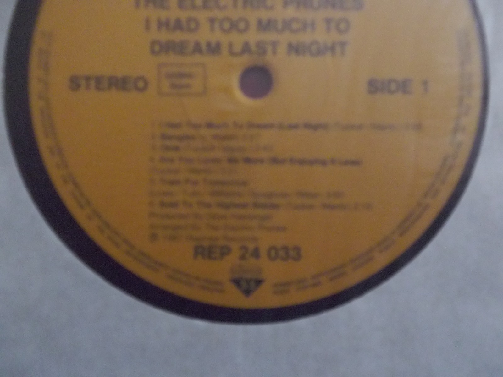 The Electric Prunes – I Had Too Much to Dream Last Night (LP, Reprise), Bild 3