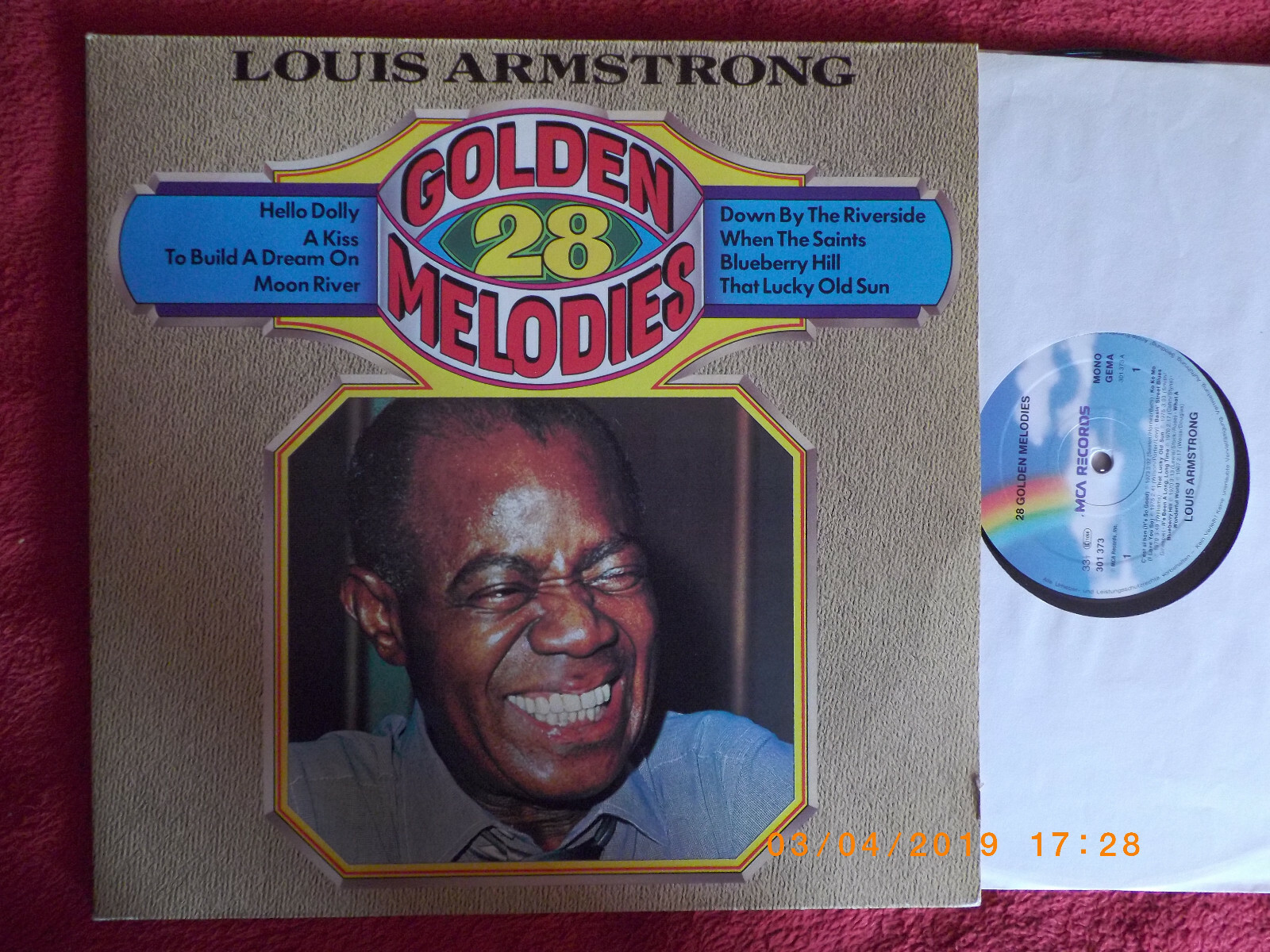Louis Armstrong – 28 golden Melodies (Doppel-LP)