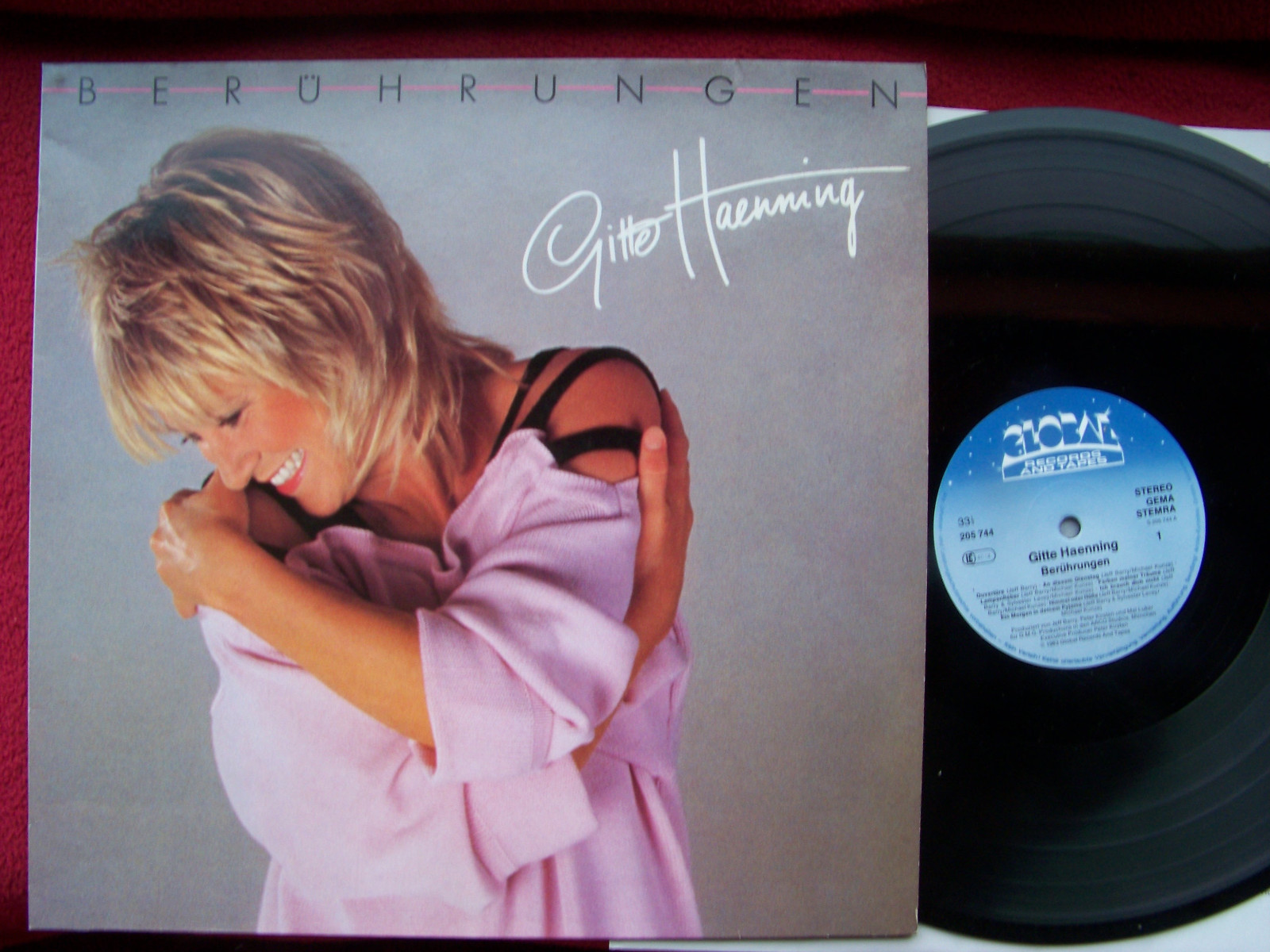 Gitte Haenning – Berührungen | Global Records 205 744 | LP, Deutschland 1983
