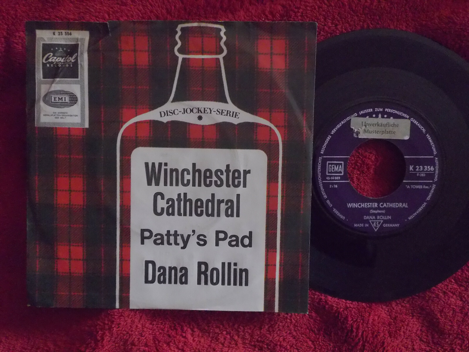 Dana Rollin – Winchester Cathedral / Patty´s Pad – Capitol Records K 23 356
