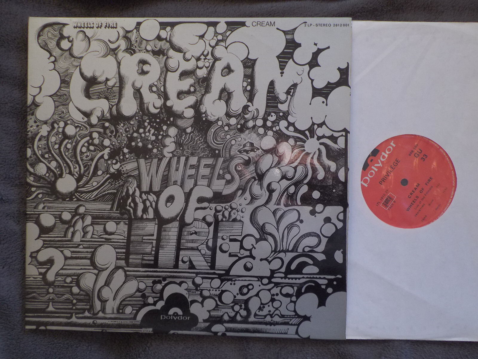 Cream – Wheels of Fire | Doppel-LP im FOC