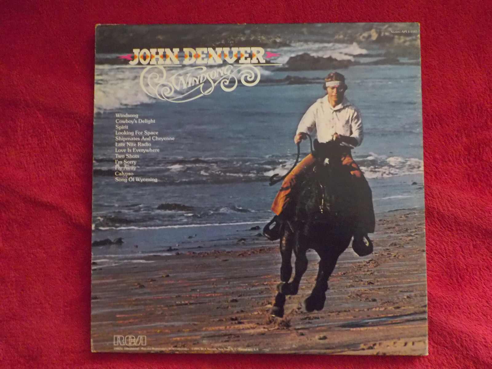 John Denver – Windsong | US-LP, RCA Records APL1-1183 (1975), Bild 6