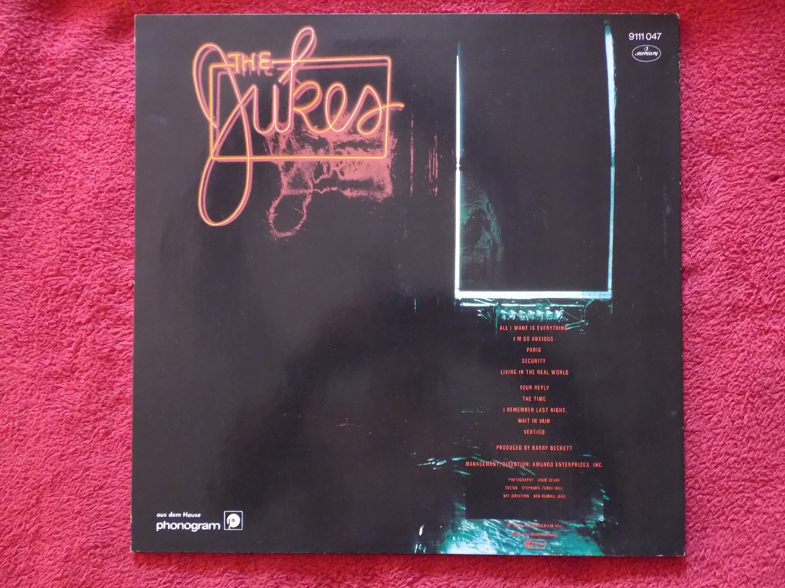 Southside Johnny and the Asbury Jukes – The Jukes (Mercury LP, 1979), Bild 2