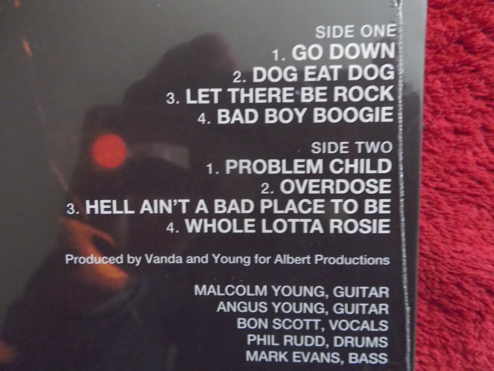 AC/DC – Let There Be Rock (LP, Columbia Records, 5107611), Bild 4