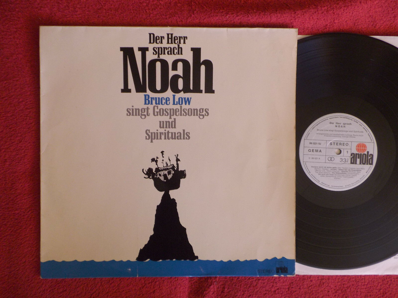 Bruce Low – Der Herr sprach Noah (Ariola Records, 86 021)