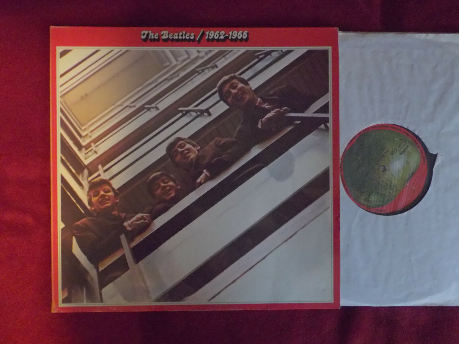 The Beatles – 1962–1966 Rotes Album – Doppel-LP, Apple Records