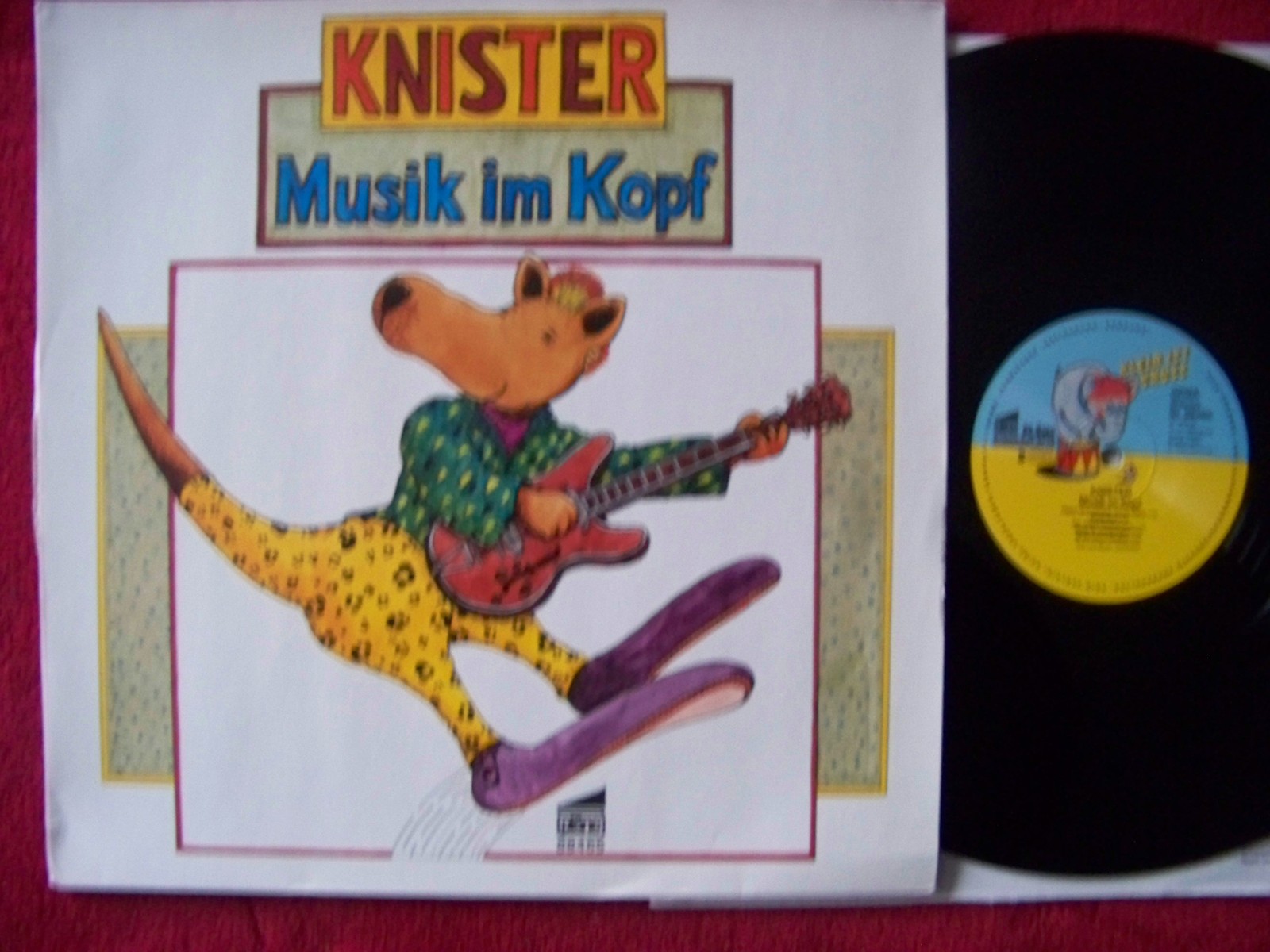 Knister – Musik im Kopf | LP, Pläne Records, 1985