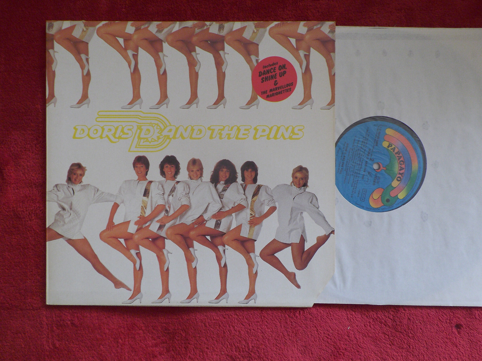 Doris D and the Pins – Doris D and the Pins (LP, Papagayo Records, 1981)