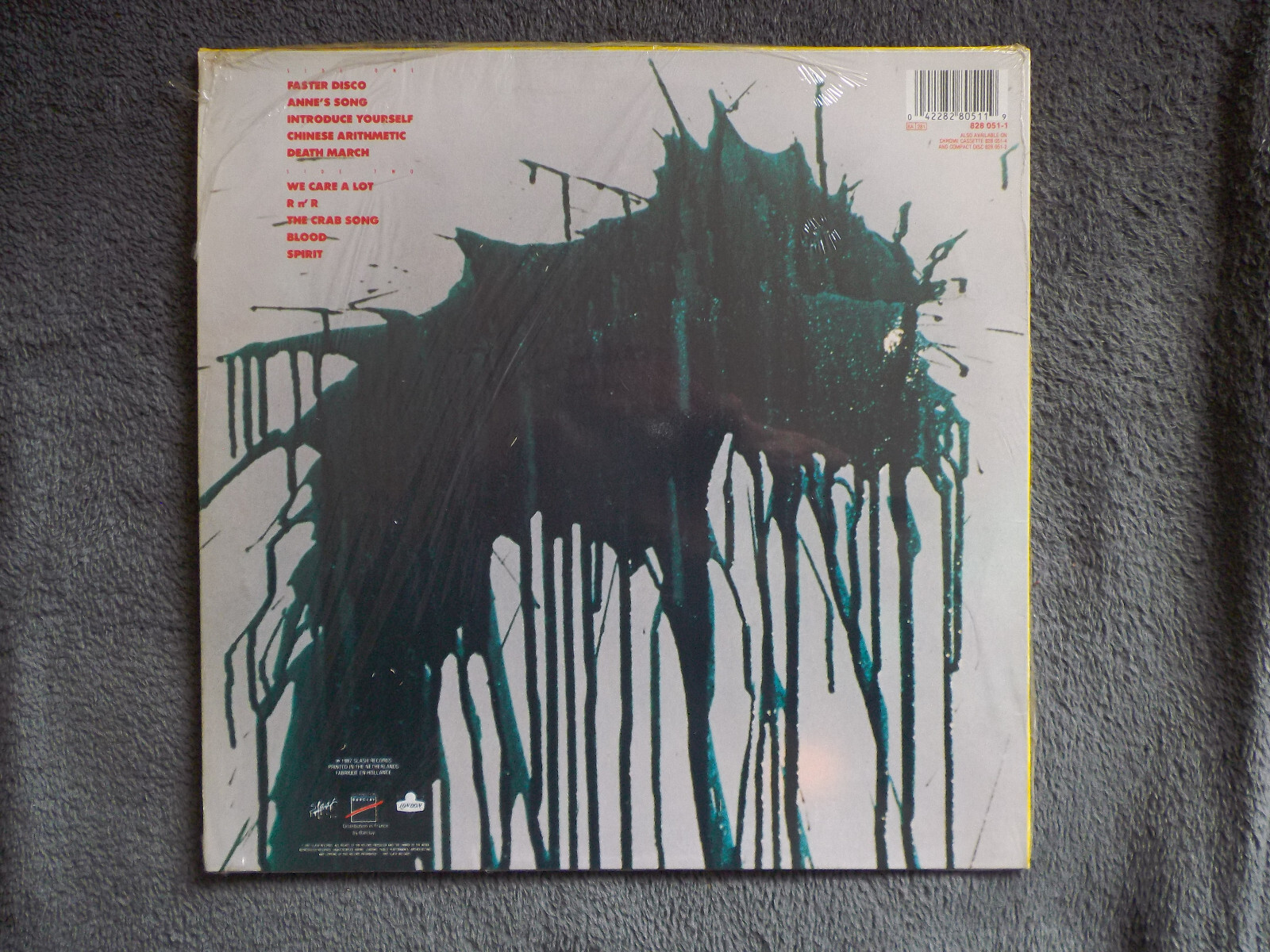 Faith No More – Introduce Yourself | LP, Niederlande 1987, Bild 2