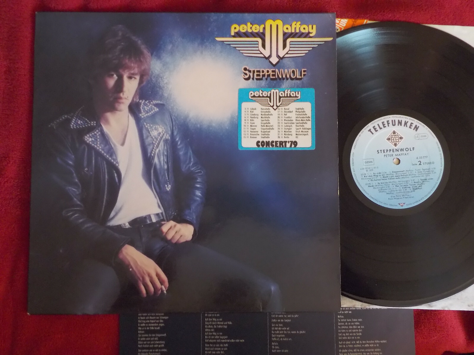 Peter Maffay – Steppenwolf (Telefunken Records, 1979)