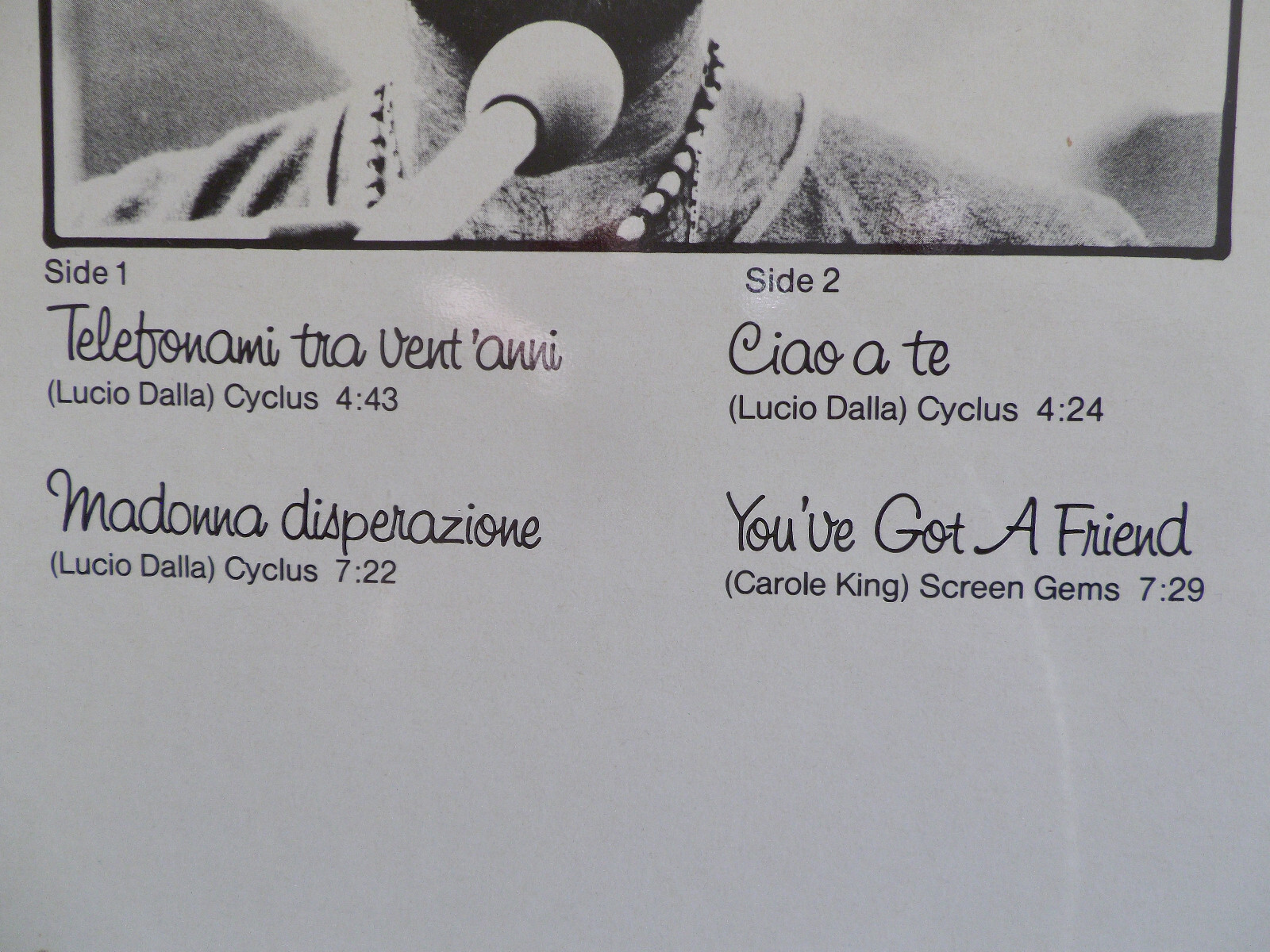 Lucio Dalla – Lucio Dalla | LP, RCA Victor Records, PG 33420 (Deutschland, 1981), Bild 3
