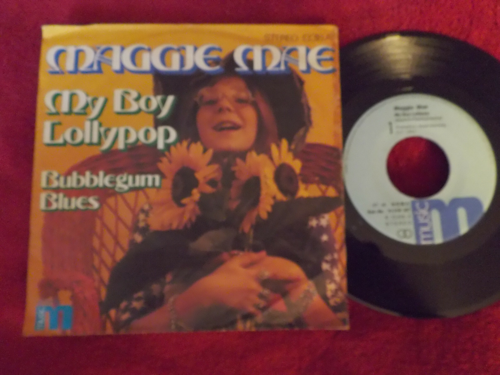 Maggie Mae – My Boy Lollypop / Bubblegum Blues | deutsche 7-Inch-Single