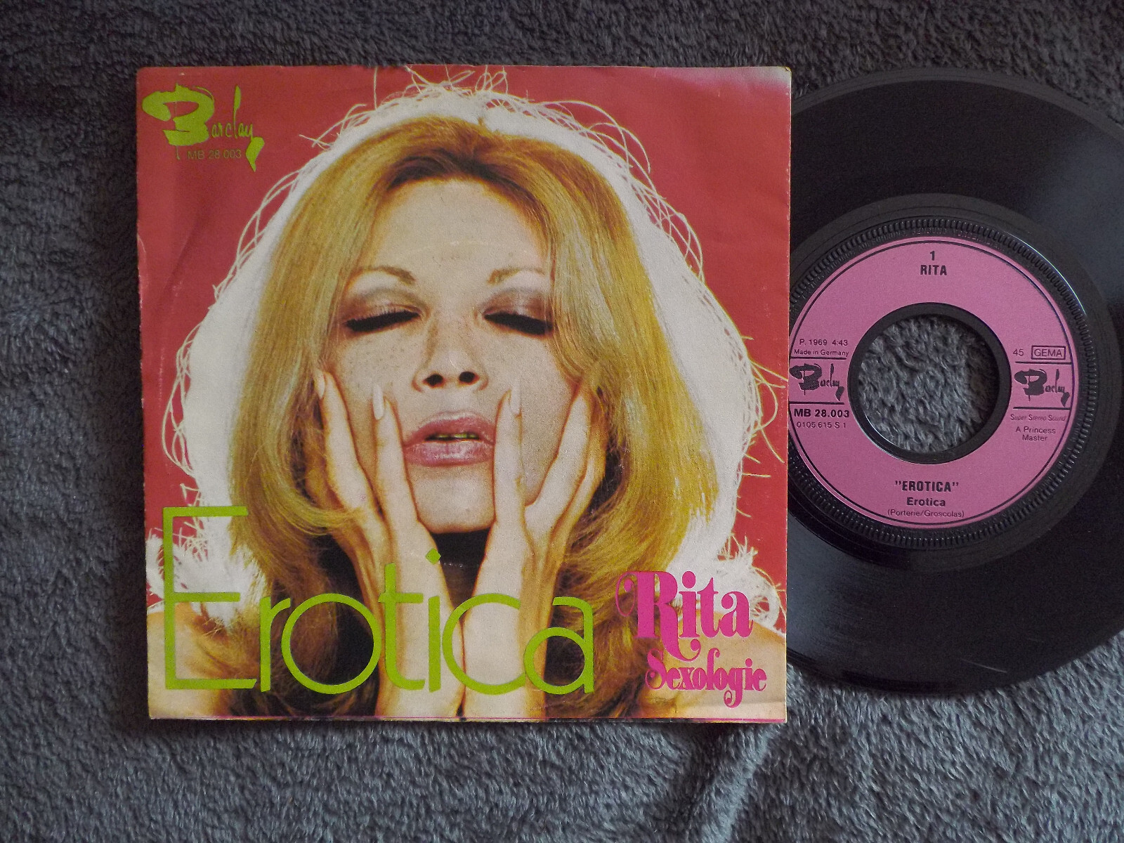 Rita – Erotica / Sexologie | Barclay Records, 1969