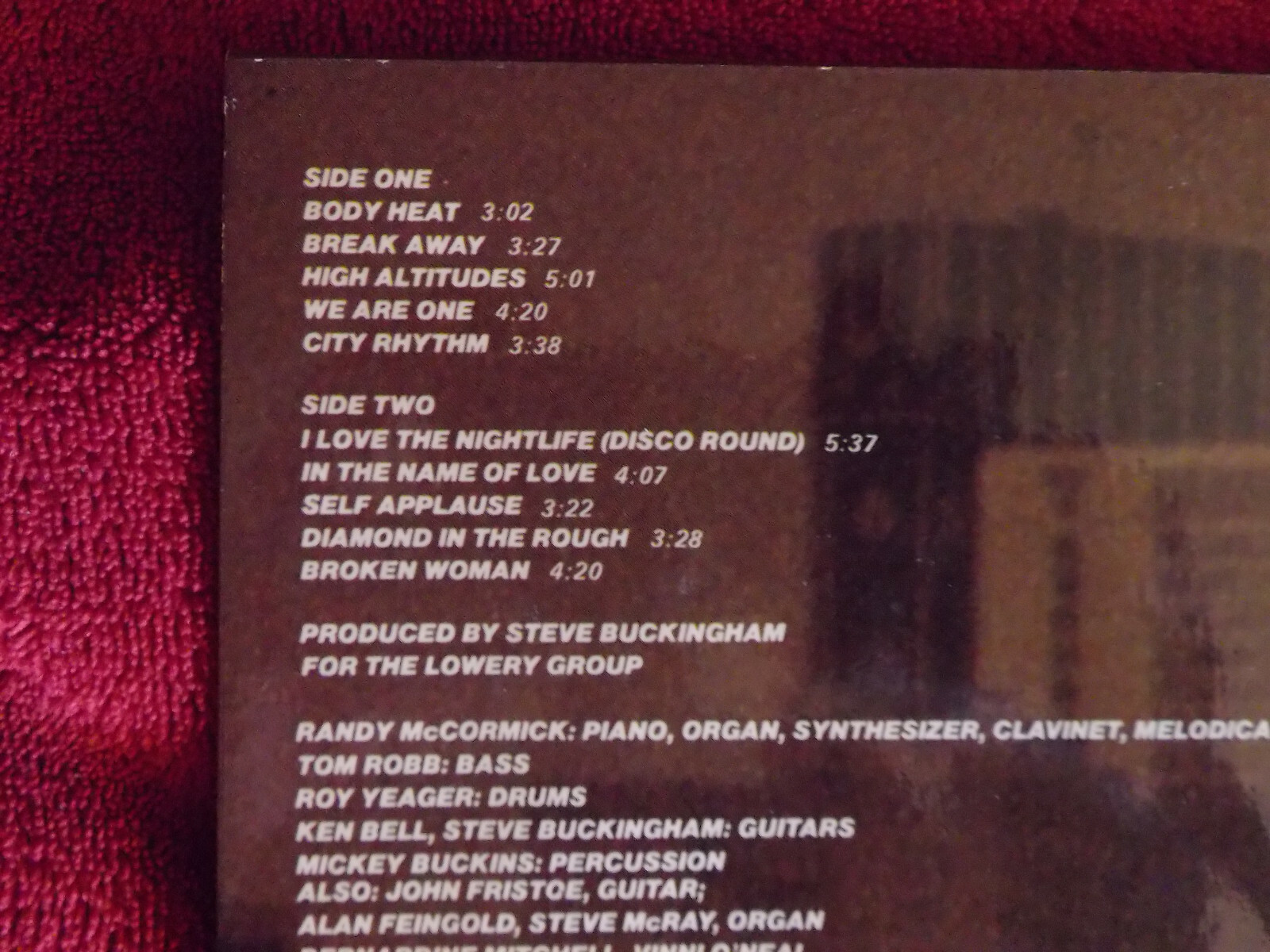 Alicia Bridges – Alicia Bridges | Polydor LP, 1978, Bild 4