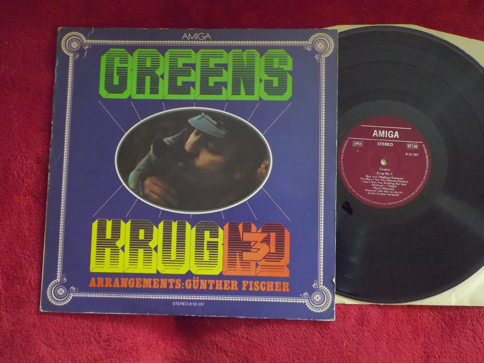 Manfred Krug – No. 3 Greens | Amiga LP, 1975