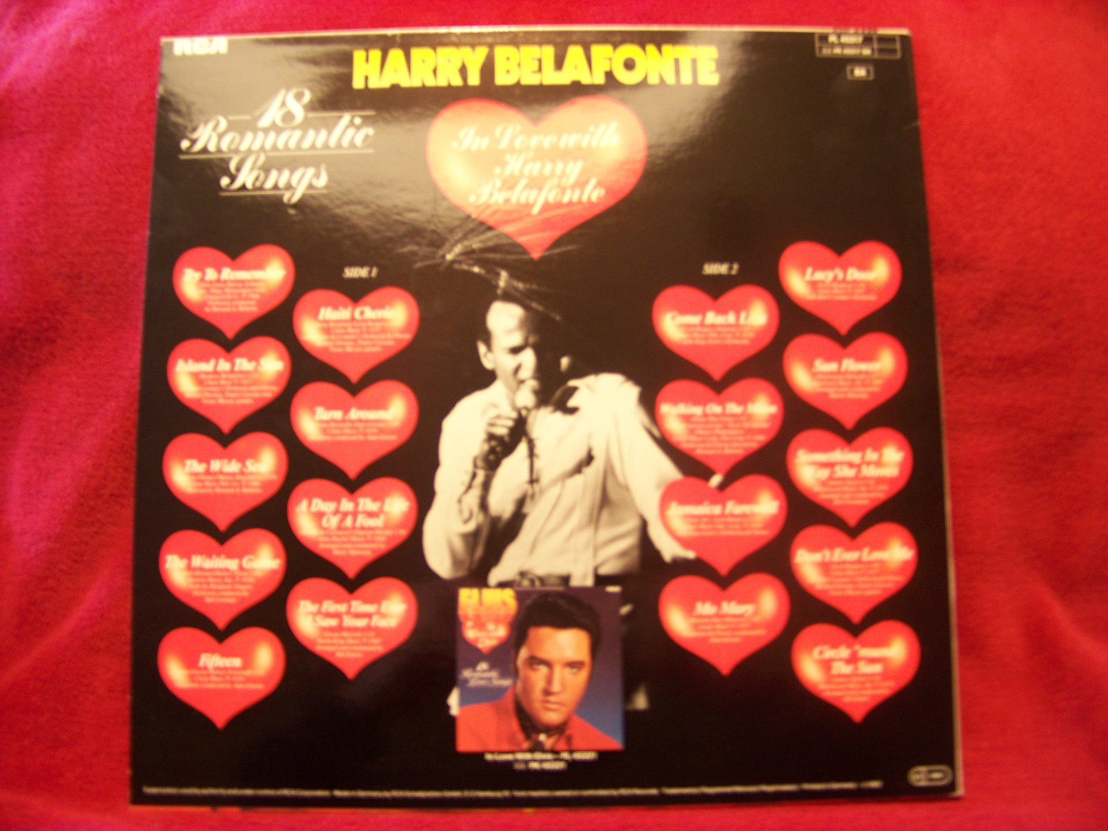 Harry Belafonte – In Love with Harry Belafonte (LP, 1982), Bild 2