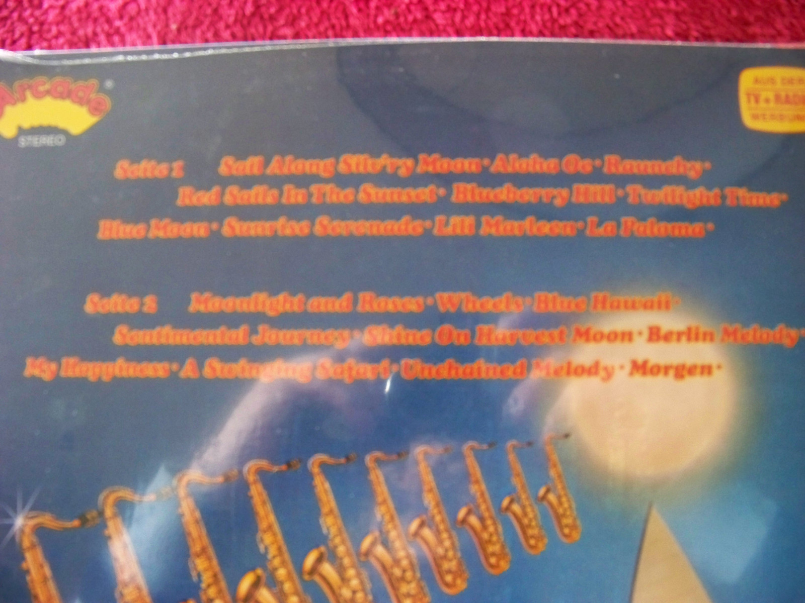 Orchester Billy Vaughn – Moonlight melodies (LP, Arcade Records), Bild 2