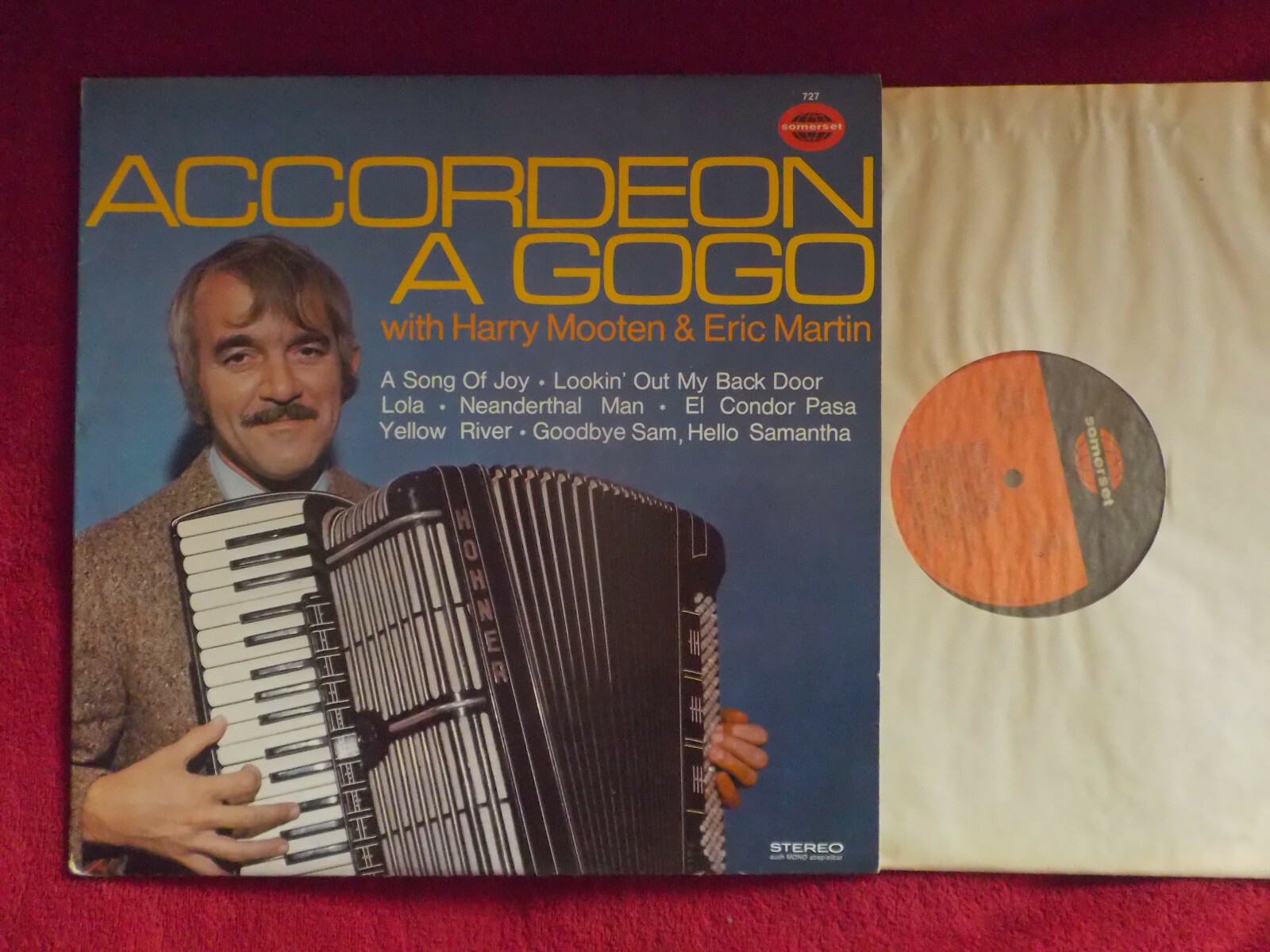 Harry Mooten & Eric Martin – Accordeon a gogo | Somerset Records 727, LP