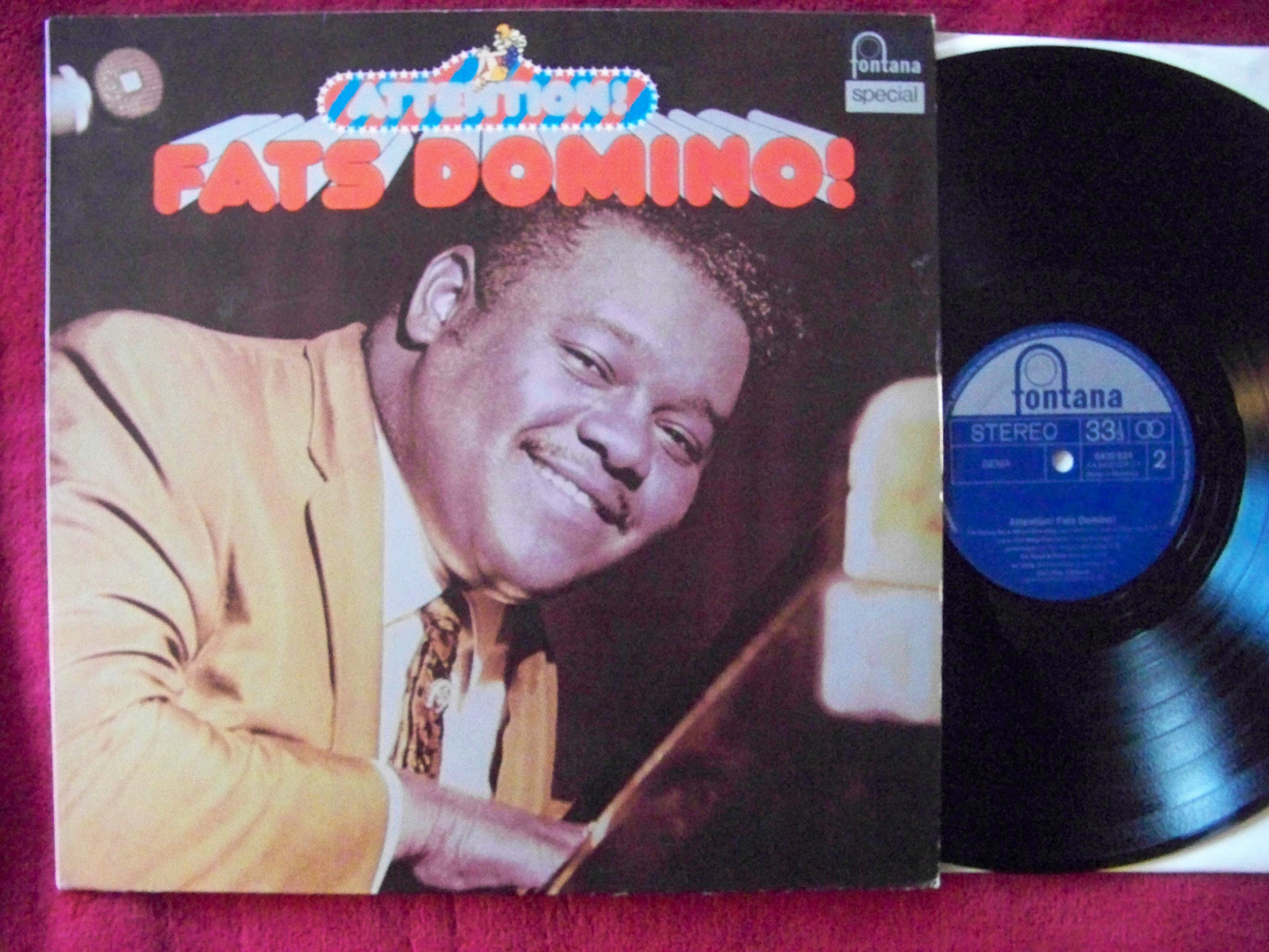 Fats Domino – Attention (Live) | Fontana Special Records LP