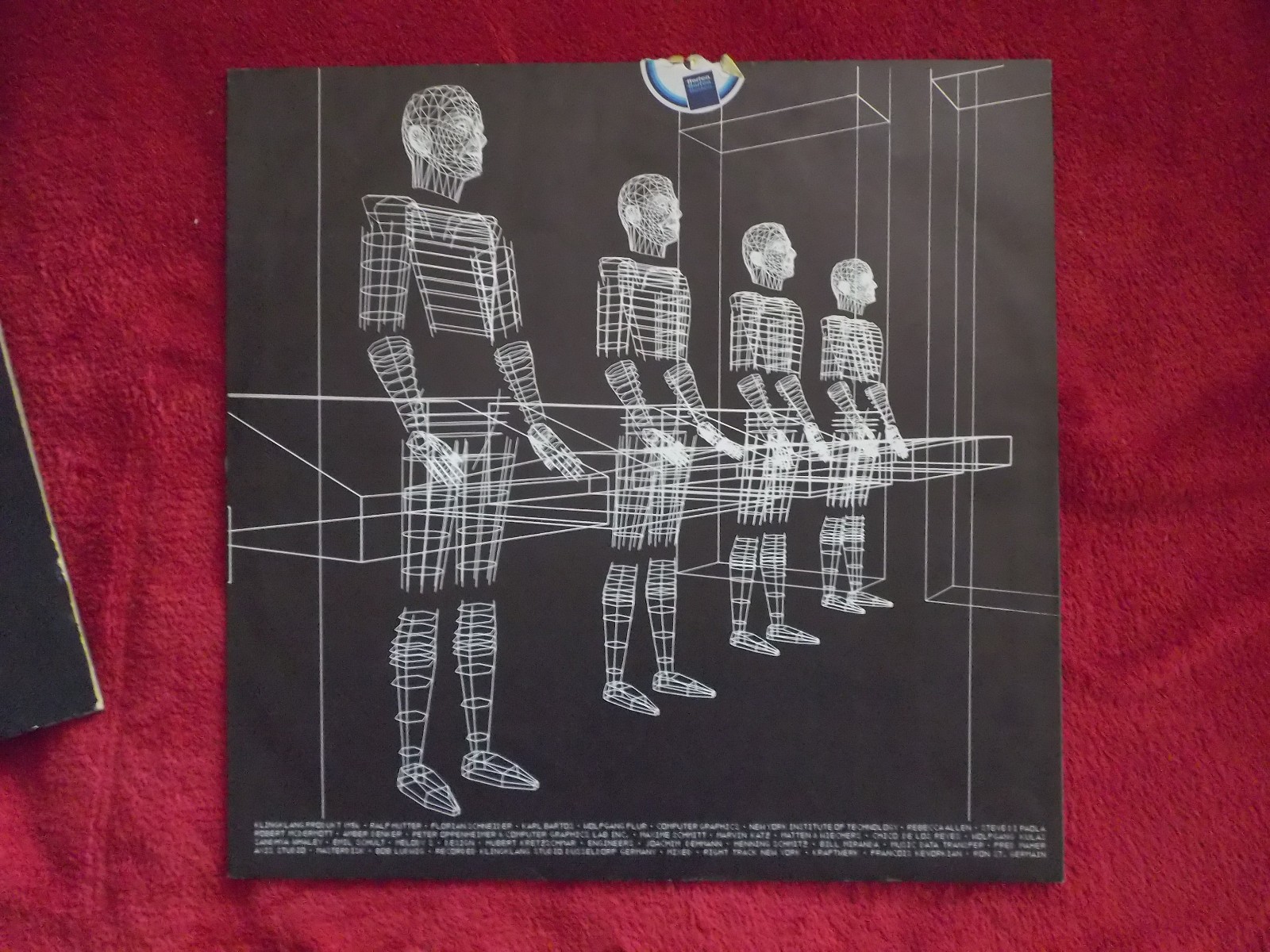 Kraftwerk – Electric Cafe (LP, EMI Records, 1986), Bild 3