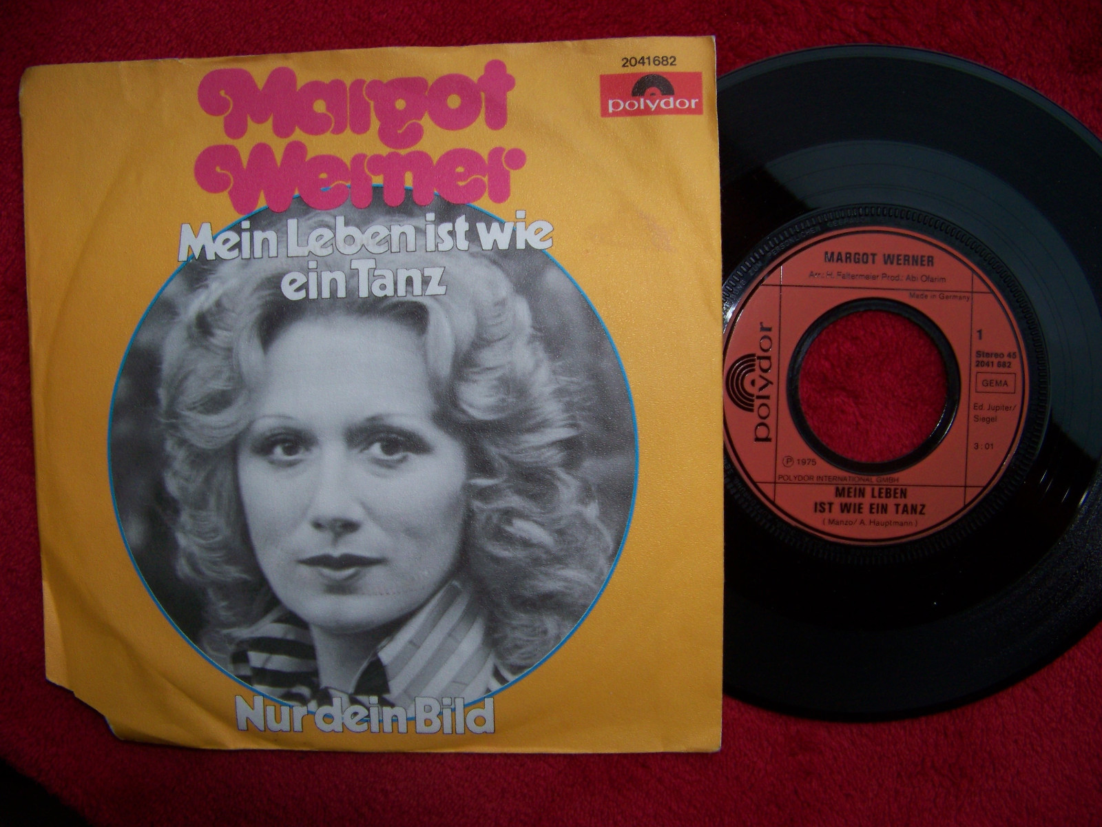 Margot Werner – Mein Leben ist wie ein Tanz / Nur dein Bild (Polydor, 1975)