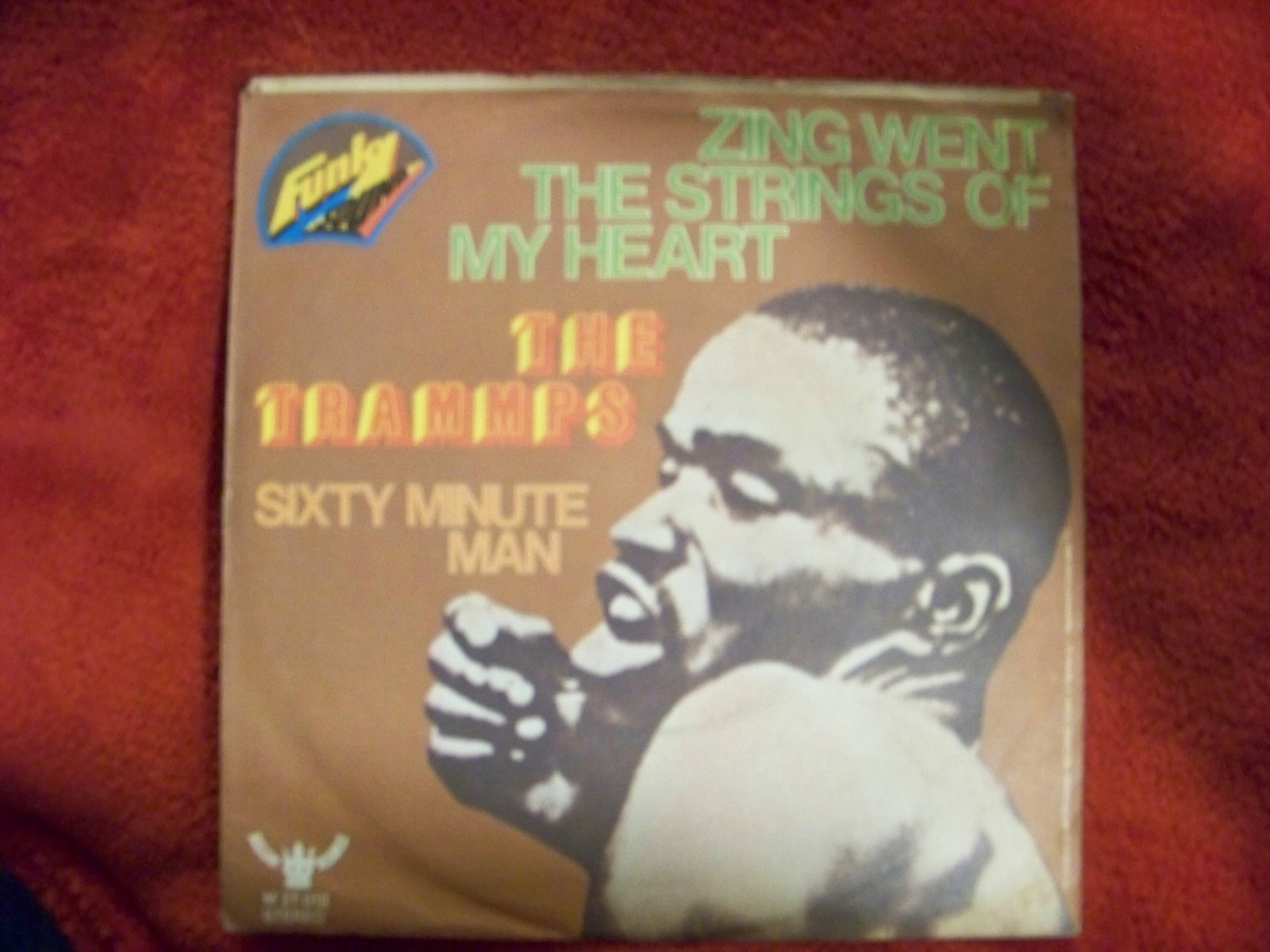The Trammps – Zing Went the Strings of My Heart / Sixty Minute Man | Buddah Records, 1972, Bild 2