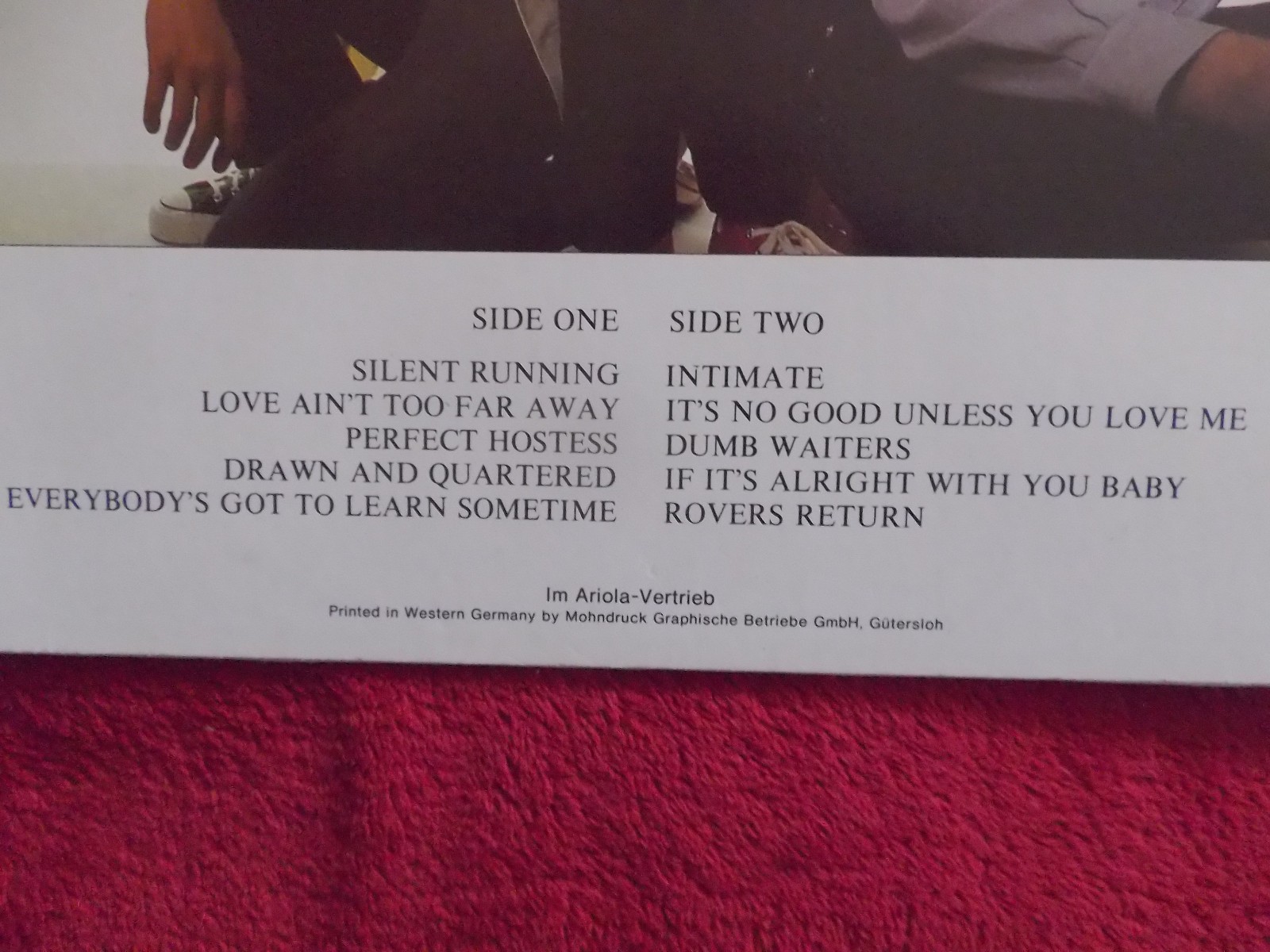 The Korgis – Dumb Waiters | LP, Rialto Records, 1980, Bild 6
