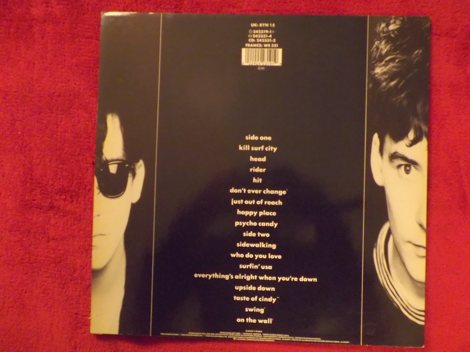The Jesus And Mary Chain – Barbed Wire Kisses (LP, Blanco Y Negro / WEA Records, 1988), Bild 2