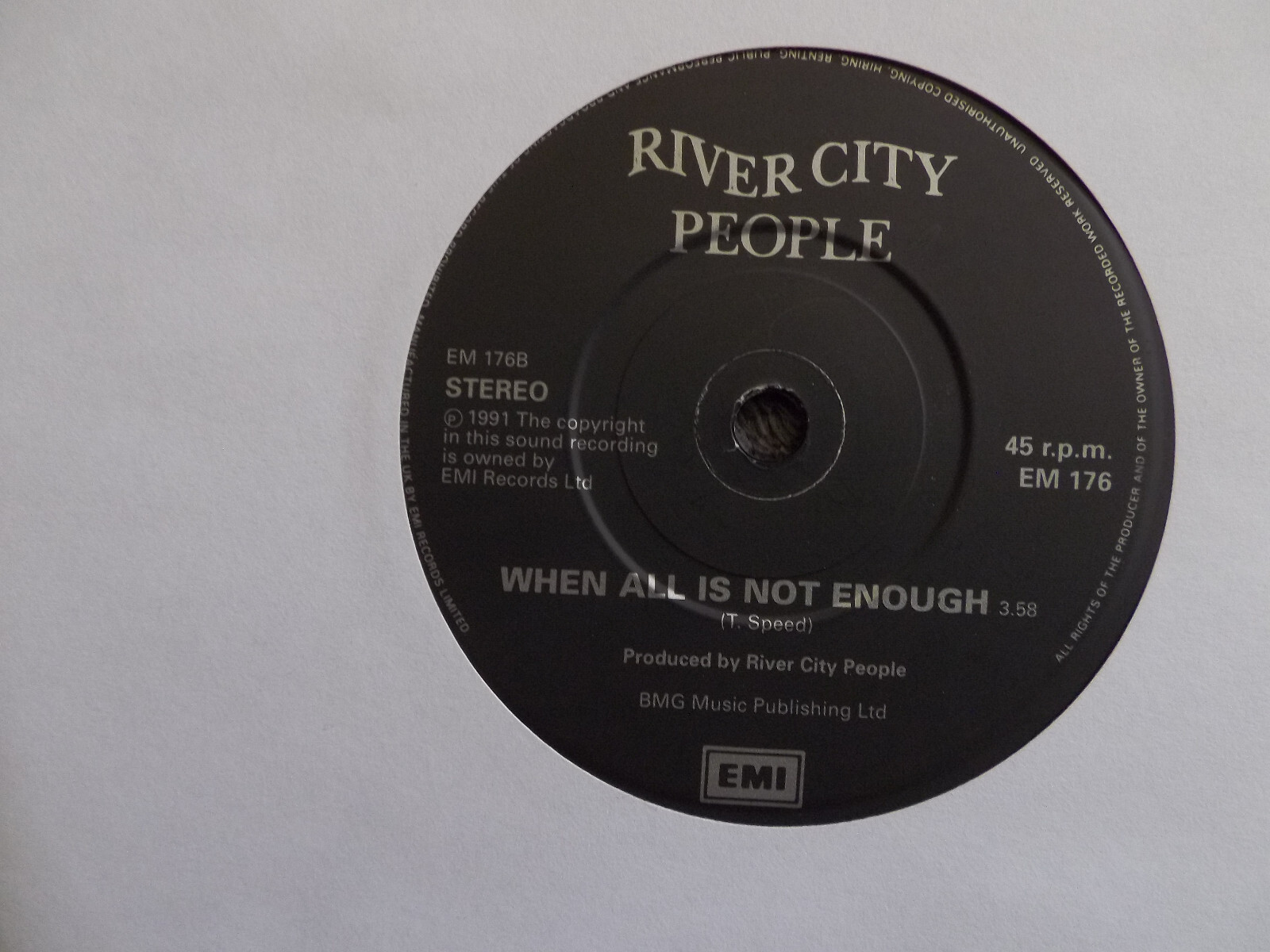 River City People – When I was young / When all is not enough, Bild 2