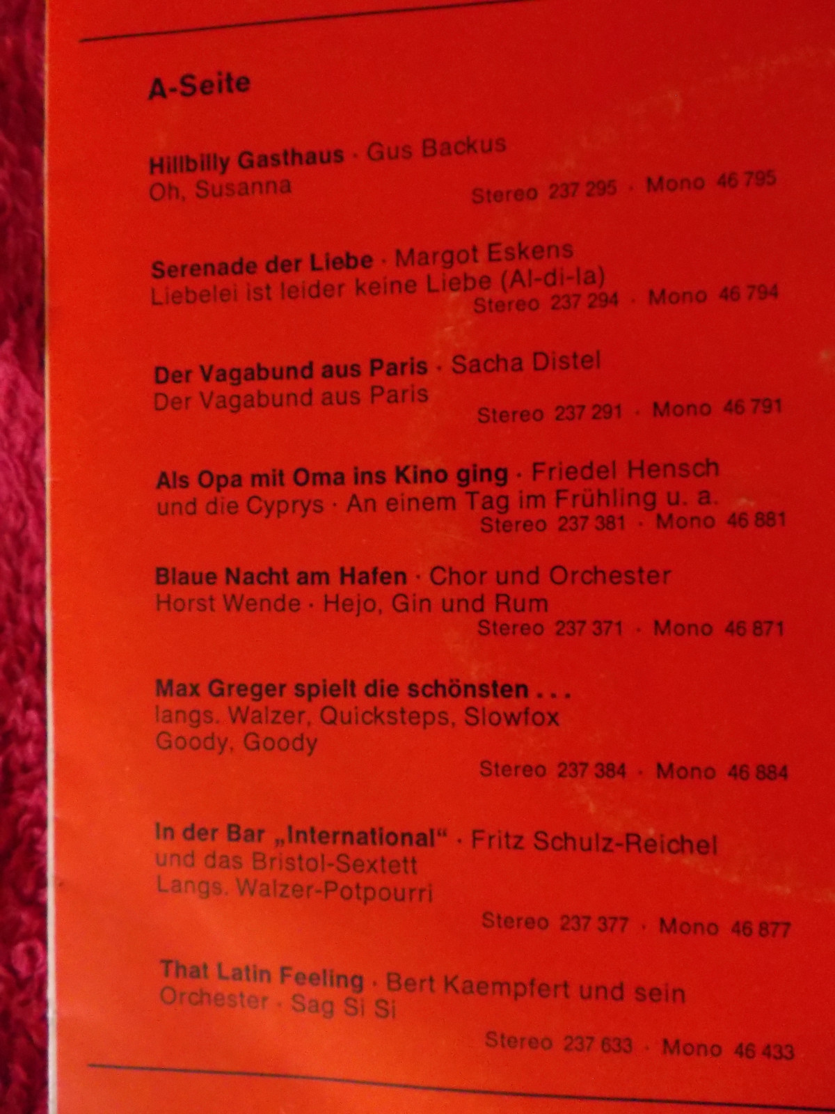 25 neue Langspielplatten – Ein Feuerwerk bunter Musik | Polydor, Bild 4