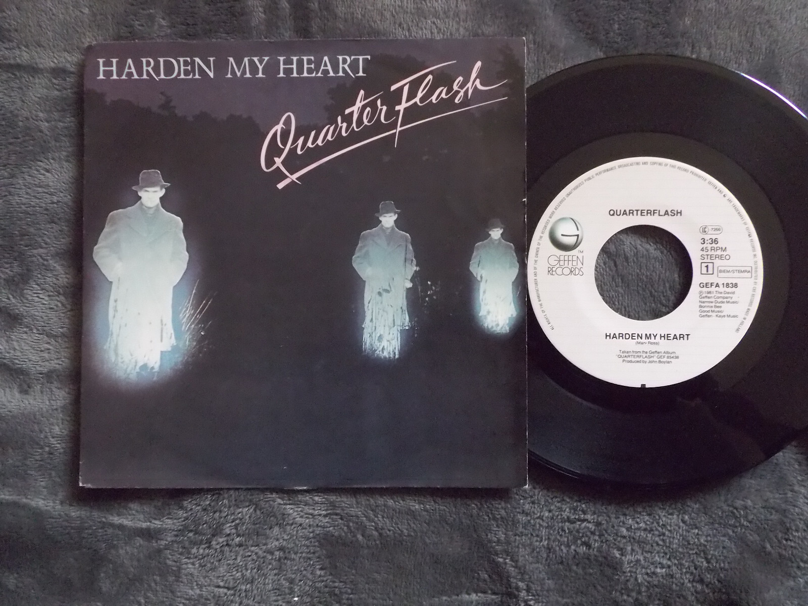 Quarterflash – Harden My Heart / Don´t Be Lonely (Geffen Records, GEFA 1838)