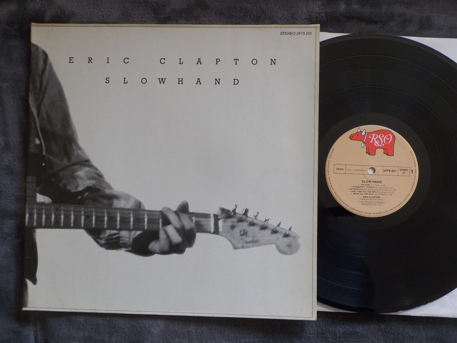 Eric Clapton – Slowhand | RSO Records 2478 201, LP