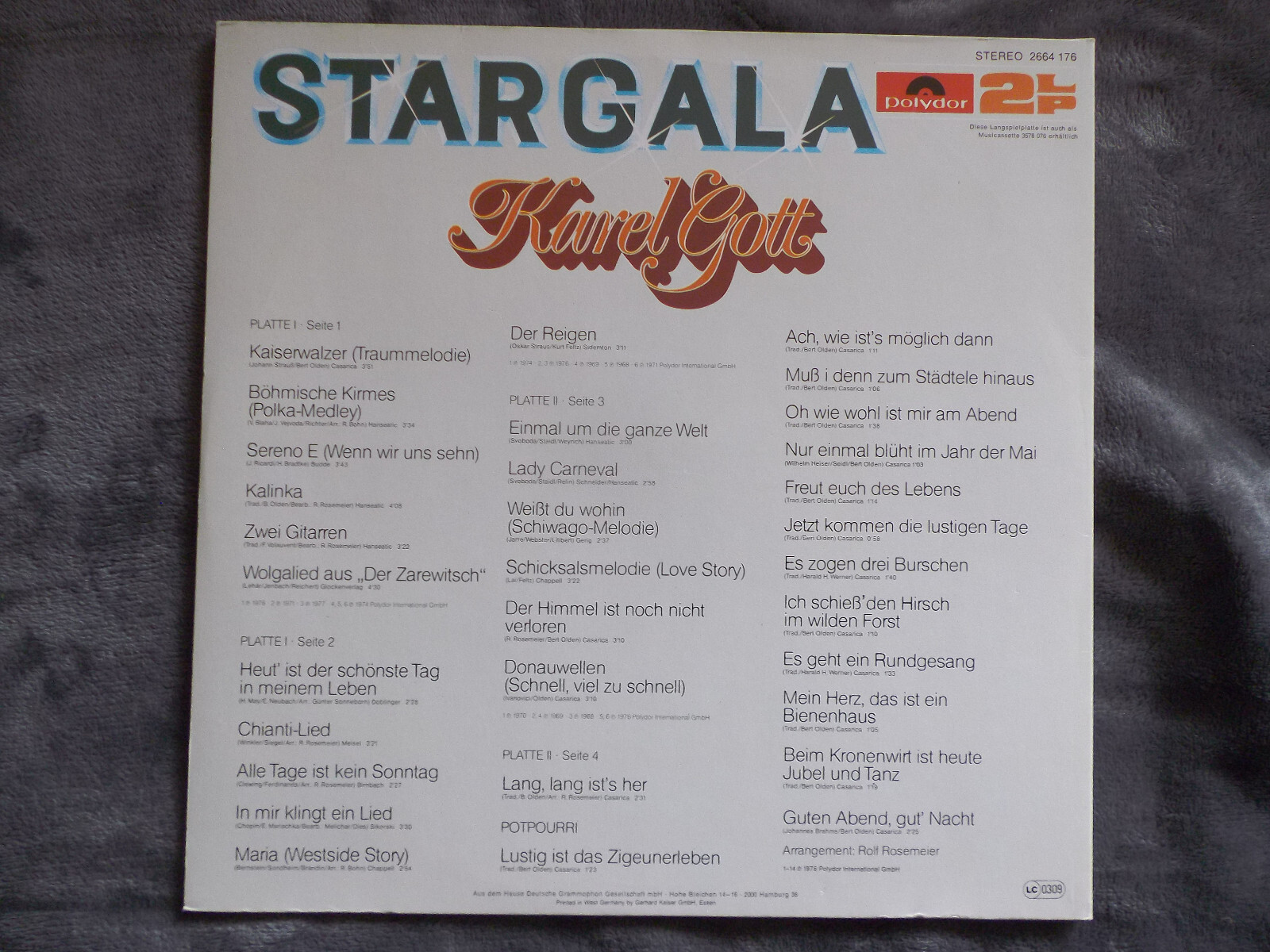 Karel Gott – Stargala (Doppel-LP), Bild 3