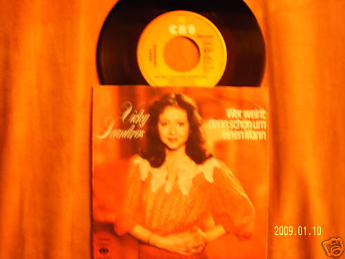 Vicky Leandros – Wer weint denn schon um einen Mann / Ein paar Tränen (CBS Records 6335, 1978)